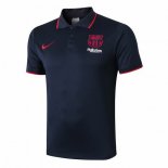 Polo Barcelona 2019 2020 Noir Rouge Pas Cher