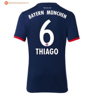 Maillot Bayern Munich Exterieur Thiago 2017 2018 Pas Cher