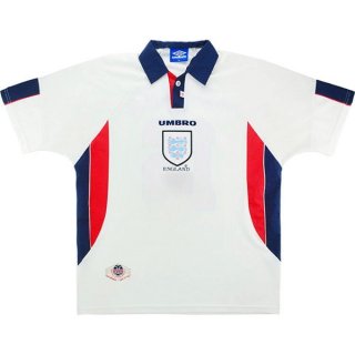 Maillot Angleterre Domicile Retro 1998 Blanc Pas Cher