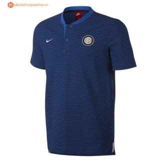 Polo Inter 2017 2018 Bleu Pas Cher