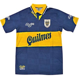 Maillot Boca Juniors Olan Domicile Retro 95 96 Bleu Pas Cher Maillot Boca Juniors Olan Domicile Retro 95 96 Bleu Pas Cher