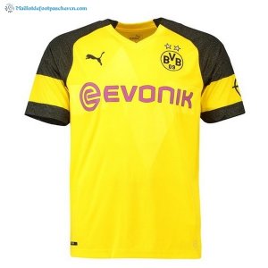 Thailande Maillot Borussia Dortmund Domicile 2018 2019 Jaune Pas Cher