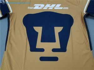 Maillot UNAM Pumas Third 2017 2018 Jaune Pas Cher