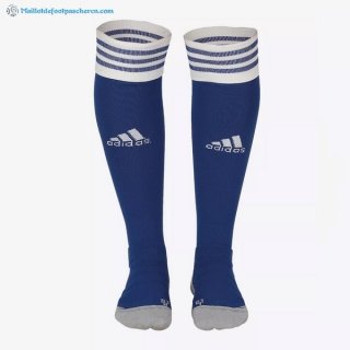 Chaussette Leicester City Domicile 2018 2019 Bleu Pas Cher