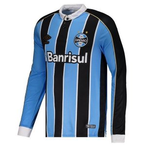 Maillot Grêmio FBPA Domicile ML 2019 2020 Azul Pas Cher