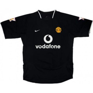 Thailande Maillot Manchester United Exterieur Retro 2003 2005 Noir Thailande Maillot Manchester United Exterieur Retro 2003 2005 Noir
