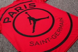 Entrainement Paris Saint Germain JORDAN Ensemble Complet 2018 2019 Rouge Pas Cher