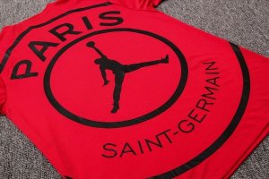 Entrainement Paris Saint Germain JORDAN Ensemble Complet 2018 2019 Rouge Pas Cher