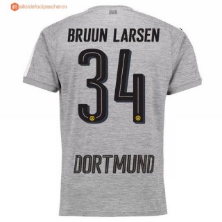Maillot Borussia Dortmund Third Bruun Larsen 2017 2018 Pas Cher Maillot Borussia Dortmund Third Bruun Larsen 2017 2018 Pas Cher