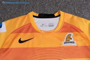 Maillot Rugby Jaguares Domicile 2017 2018 Jaune Pas Cher