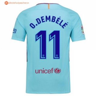 Maillot Barcelona Exterieur O.Dembele 2017 2018 Pas Cher