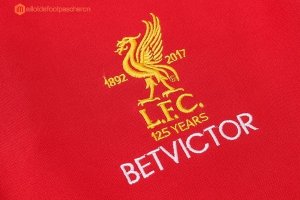 Survetement Liverpool 2017 2018 Rouge Pas Cher