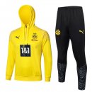 Sweat Shirt Capuche Borussia Dortmund 2024 2025 Jaune