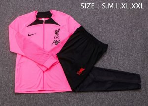 Survetement Liverpool 2023 Rose Noir