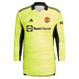 Thailande Maillot Manchester United Domicile Gardien ML 2021 2022 Pas Cher Thailande Maillot Manchester United Domicile Gardien ML 2021 2022 Pas Cher