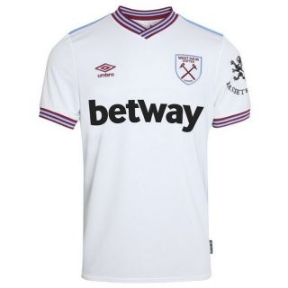 Maillot West Ham Exterieur 2019 2020 Blanc Pas Cher