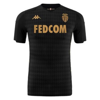 Thailande Maillot AS Monaco Exterieur 2019 2020 Noir Pas Cher