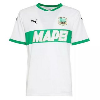 Thailande Maillot Sassuolo Exterieur 2020 2021 Blanc Pas Cher