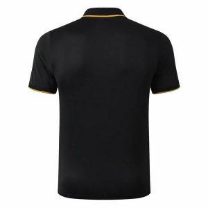 Polo Inter Milan 2019 2020 Jaune Noir Pas Cher