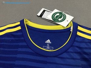 Maillot Suède Exterieur 2018 Bleu Pas Cher