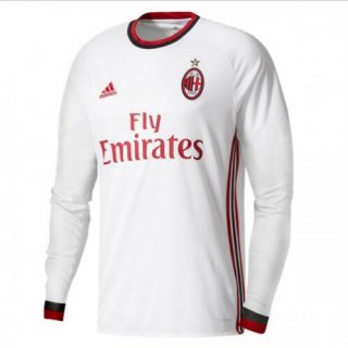 Maillot Milan Exterieur ML 2017 2018 Pas Cher Maillot Milan Exterieur ML 2017 2018 Pas Cher