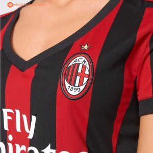 Maillot Milan Femme Domicile 2017 2018 Pas Cher