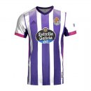 Thailande Maillot Real Valladolid Domicile 2020 2021 Blanc Purpura Pas Cher