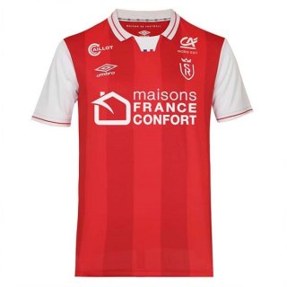 Thailande Maillot Stade de Reims Domicile 2021 2022 Thailande Maillot Stade de Reims Domicile 2021 2022