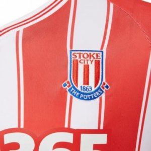 Thailande Maillot Domicile Stoke City 2020 2021 Pas Cher