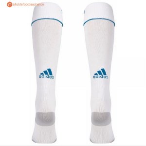 Chaussette Real Madrid Domicile 2017 2018 Pas Cher