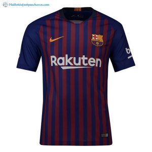 Maillot Barcelona Domicile 2018 2019 Bleu Rouge Pas Cher