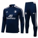 Training Top Feyenoord Rotterdam 2022 Bleu Noir