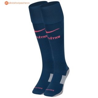 Chaussette Third Atlético de Madrid 2017 2018 Bleu Pas Cher Chaussette Third Atlético de Madrid 2017 2018 Bleu Pas Cher