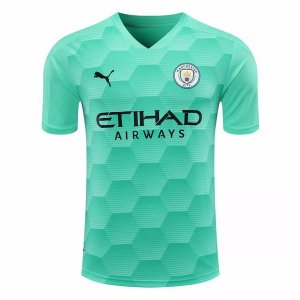 Maillot Manchester City Exterieur Gardien 2020 2021 Vert Pas Cher