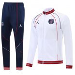 Survetement Paris Saint Germain 2022 2023 Blanc Bleu