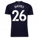 Maillot Everton Third Davies 2017 2018 Pas Cher