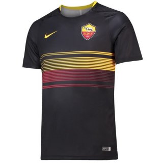 Maillot Entrainement AS Roma 2018 2019 Noir Pas Cher Maillot Entrainement AS Roma 2018 2019 Noir Pas Cher