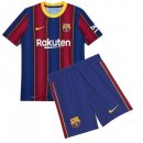 Maillot Barcelona Domicile Enfant 2020 2021 Bleu Rouge Pas Cher