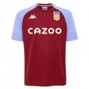 Thailande Maillot Aston Villa Domicile 2020 2021 Rouge Pas Cher