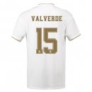 Maillot Real Madrid NO.15 Valverde Domicile 2019 2020 Blanc Pas Cher