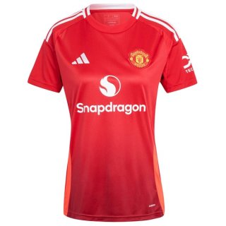Maillot Manchester United Domicile Femme 2024 2025 Maillot Manchester United Domicile Femme 2024 2025