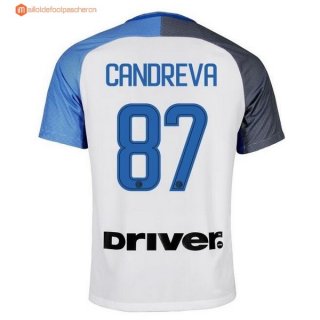 Maillot Inter Exterieur Candreva 2017 2018 Pas Cher