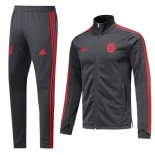 Survetement Bayern Munich 2019 2020 Gris Marine Pas Cher