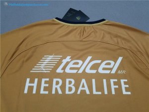 Maillot UNAM Pumas Third 2017 2018 Jaune Pas Cher