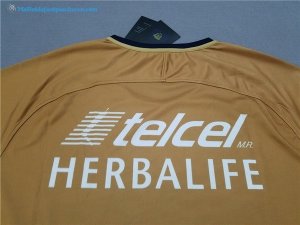 Maillot UNAM Pumas Third 2017 2018 Jaune Pas Cher