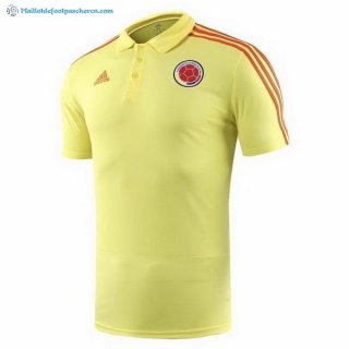 Polo Columbia 2018 Jaune Pas Cher