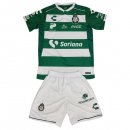 Maillot Santos Laguna Domicile Enfant 2018 2019 Blanc Pas Cher