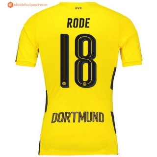Maillot Borussia Dortmund Domicile Rode 2017 2018 Pas Cher Maillot Borussia Dortmund Domicile Rode 2017 2018 Pas Cher