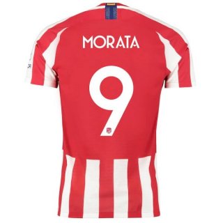 Thailande Maillot Atlético de Madrid NO.9 Morata Domicile 2019 2020 Rouge Thailande Maillot Atlético de Madrid NO.9 Morata Domicile 2019 2020 Rouge