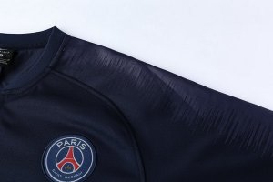 Survetement Paris Saint Germain 2018 2019 Bleu Marine Pas Cher